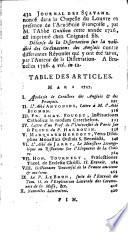 Journal des sçavans
