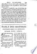 JOURNAL DES SÇAVANS