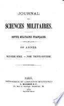 Journal des sciences militaires