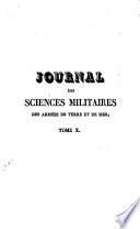 Journal des sciences militaires