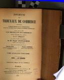Journal des tribunaux de commerce