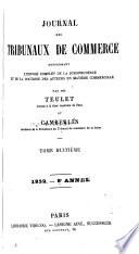 Journal des tribunaux de commerce