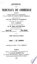Journal des tribunaux de commerce