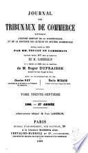 Journal des tribunaux de commerce