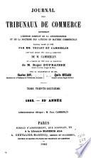 Journal des tribunaux de commerce