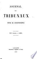 Journal des tribunaux
