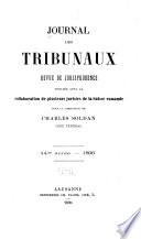 Journal des tribunaux