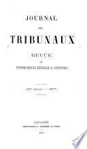 Journal des tribunaux