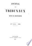 Journal des tribunaux