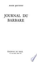 Journal du barbare