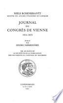 Journal du Congrès de Vienne, 1814-1815
