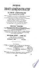 Journal du droit administratif