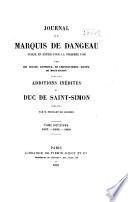 Journal du marquis de Dangeau: 1687-1689