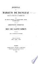 Journal du marquis de Dangeau: 1692-1694