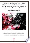Journal du voyage en Chine du spathaire Nicolas Milescu