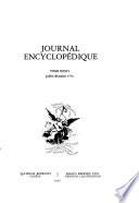 Journal encyclopédique