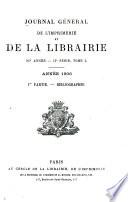 Journal général de l'imprimerie et de la librairie