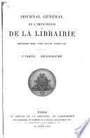 Journal général de l'imprimerie et de la librairie