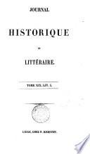 Journal historique et littéraire