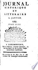 Journal historique et littéraire