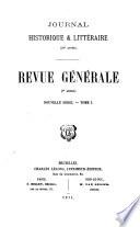 Journal historique & litteraire revue generale