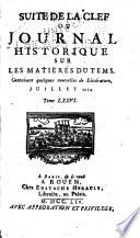 Journal historique sur les matieres du tems