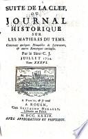 Journal historique sur les matieres du tems