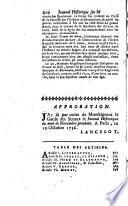 Journal historique sur les matieres du tems