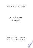Journal intime d'un pays