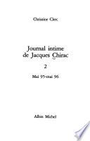 Journal intime de Jacques Chirac