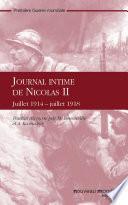 Journal intime de Nicolas II
