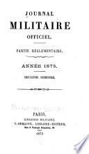 Journal militaire officiel ...