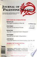 Journal of Palestine Studies