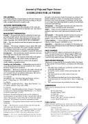Journal of Pulp and Paper Science