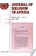 Journal of Religion in Africa
