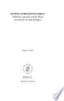 Journal of Religion in Africa