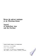 Journal of South-East Asia and the Far-East