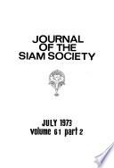 Journal of the Siam Society