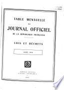 Journal officiel de la République française. Édition des lois et décrets