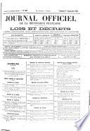 Journal officiel de la République française