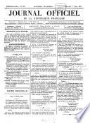Journal officiel de la République Française
