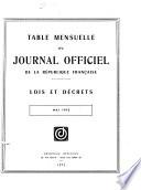 Journal officiel de la République française