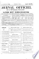 Journal officiel de la République française