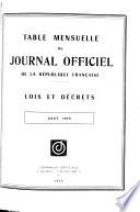Journal officiel de la République française