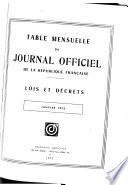 Journal officiel de la République française