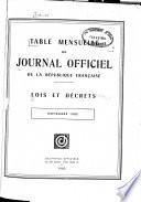 Journal officiel de la République française
