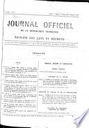 Journal officiel de la République française