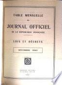 Journal officiel de la République française