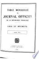 Journal officiel de la République française