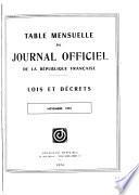 Journal officiel de la République française